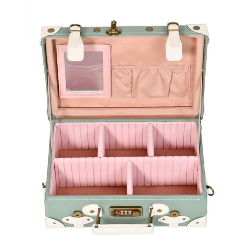 مورانو طقم شنط سفر كلاسيك جلد اربع قطع اخضر