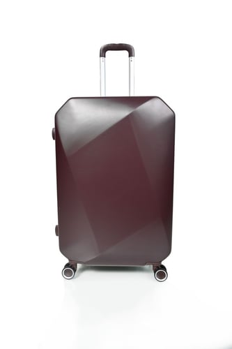 طقم شنط سفر مورانو فايبر بتصميم معين هندسي مكون من...