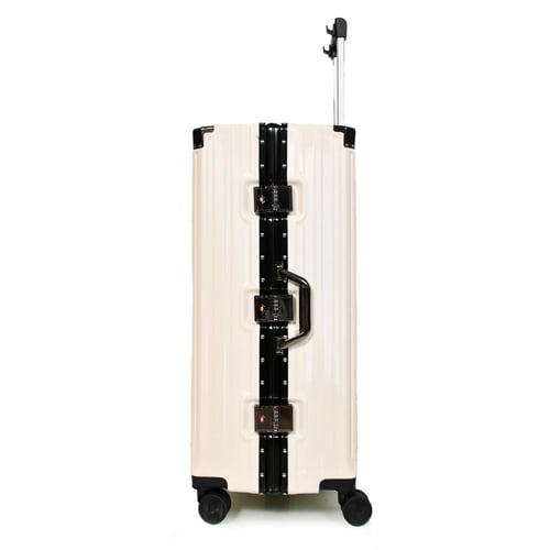 مورانو طقم شنط سفر المنيوم ثلاثة قطع تصميم أنيق وم...