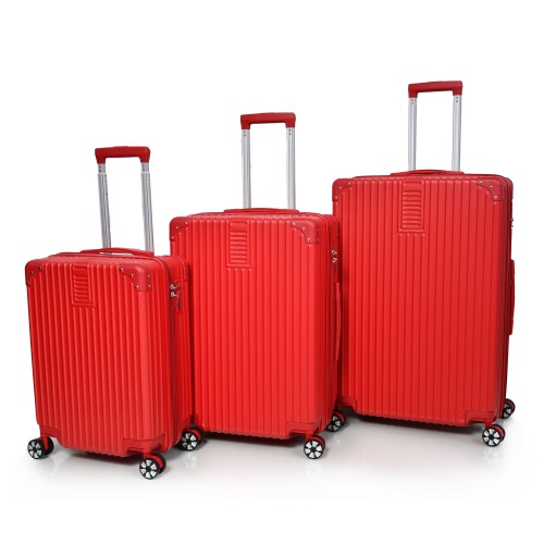 مورانو طقم شنط سفر من الفايبر المضادة للصدمات خفيف...