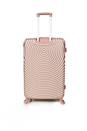 مورانو طقم شنط سفر فايبر ثلاث قطع مع شنطة مكياج بت...