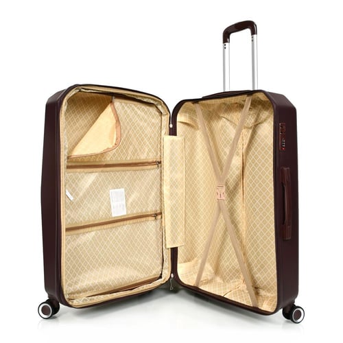 مورانو طقم شنط سفر فايبر اربع قطع كوفي