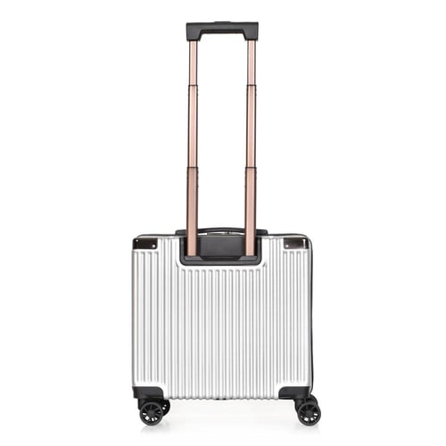 مورانو شنط سفر فايبر18 أنش كبينة الطائرة سلفر