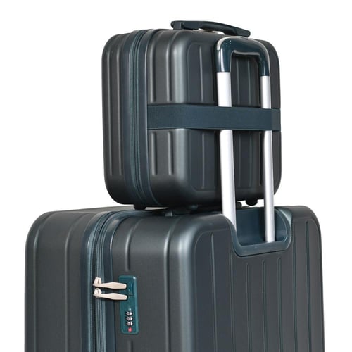 مورانو طقم شنط سفر فايبر اربع قطع اخضر