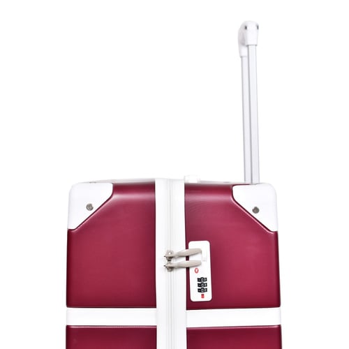 طقم شنط سفر كلاسيك مورانو من7 قطع فايبر و جلد فاخر...