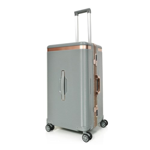 طقم شنط سفر فايبر الومينيوم من مورانو فاخر 2 قطع ل...