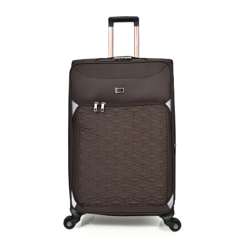 مورانو طقم شنط سفر قماش ثلاثة قطع كوفي