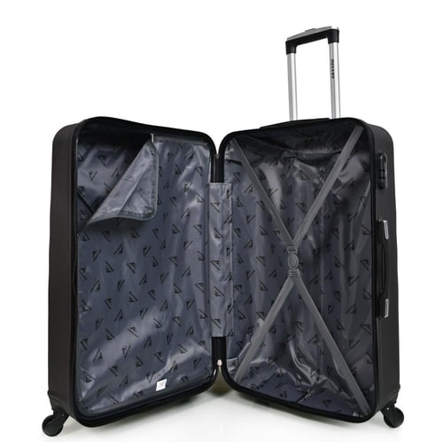 مورانو طقم شنط سفر فايبر ثلاثة قطع رصاصي