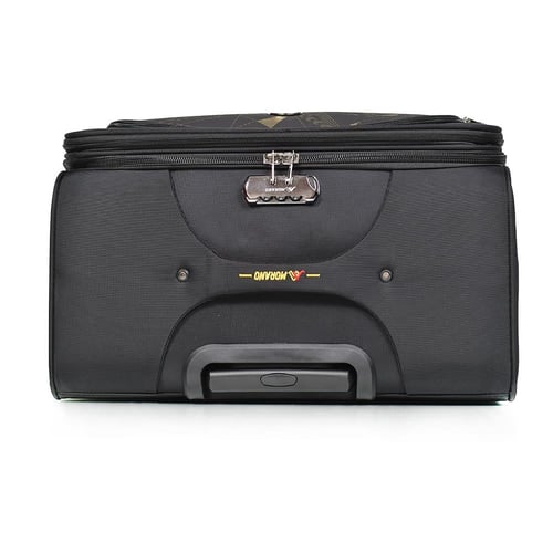 مورانو طقم شنط سفر قماش 4 قطع أسود