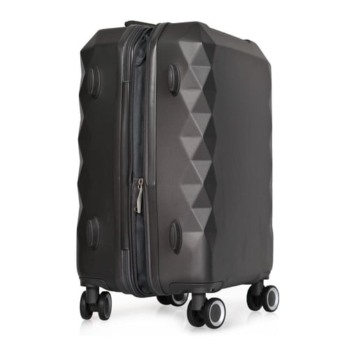 شنط سفر مورانو فايبر مكونة من 4 قطع فاخره لون رماد...