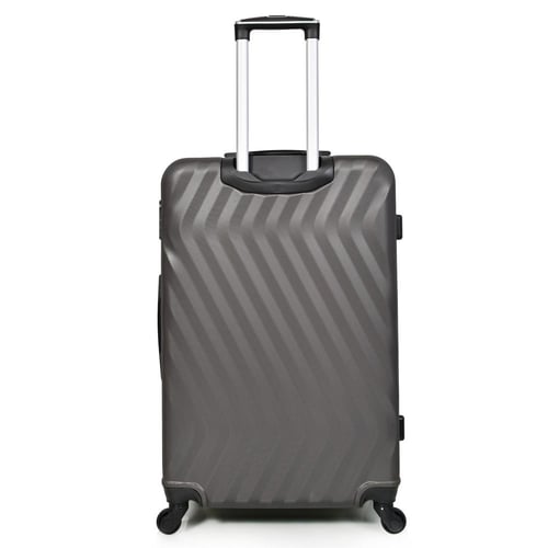 مورانو طقم شنط سفر فايبر ثلاثة قطع رصاصي