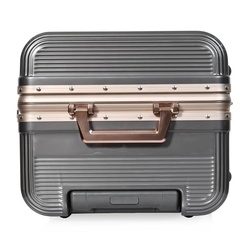 طقم شنط سفر فايبر الومينيوم من مورانو فاخر 2 قطع ل...