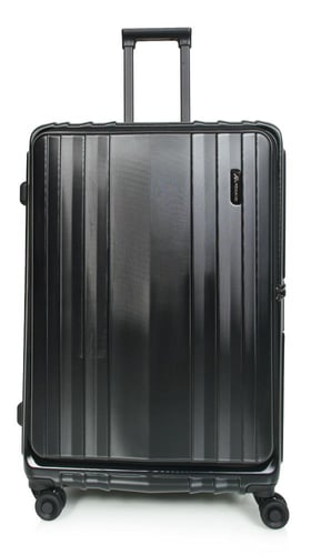 مورانو سبشل طقم شنط سفر فايبر ثلاثة قطع أسود