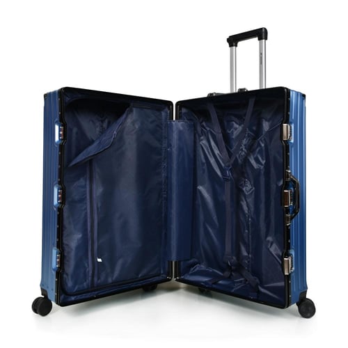 مورانو طقم شنط سفر المنيوم ثلاثة قطع تصميم أنيق وم...