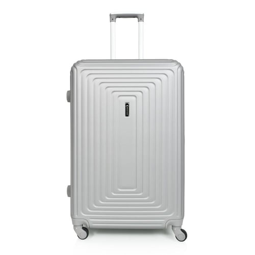 مورانو طقم شنط سفر فايبر 4 قطع سلفر