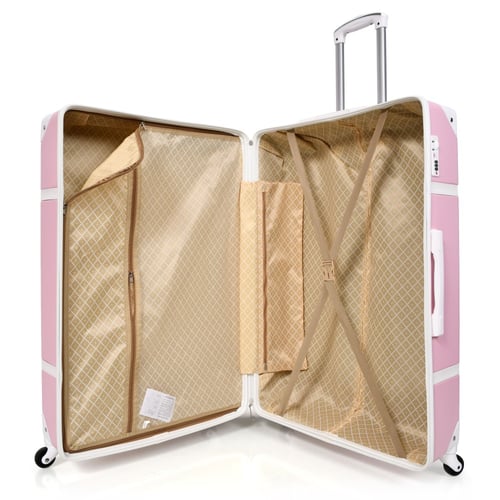 طقم شنط سفر كلاسيك مورانو من7 قطع فايبر و جلد فاخر...