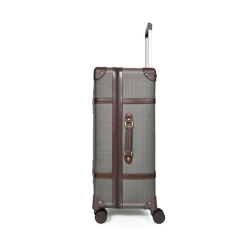 طقم شنط سفر كلاسيك جلد بلكامل مورانو اربع قطع رماد...