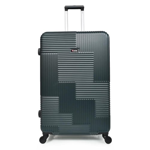 طقم شنط سفر من ويفز 3 قطع فايبر عصري أخضر