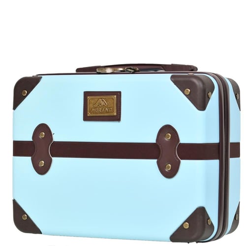 مورانو شنط سفر فايبر ثلاثة قطع مع مكياج سماوي و بن...