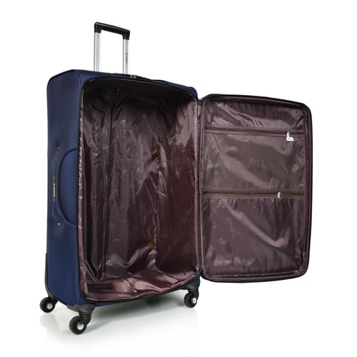 مورانو طقم شنط سفر قماش ؤ أزرق