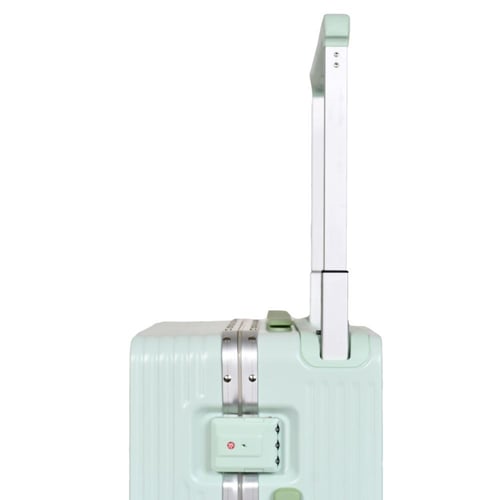 مورانو شنط سفر كبينة الومنيوم بدون سحاب 20 انش أخض...