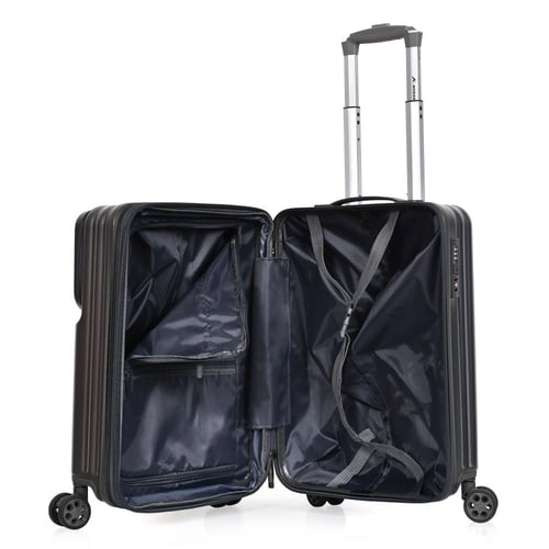 مورانو شنط سفر فايبر 20 أنش كبينة الطائرة رمادي