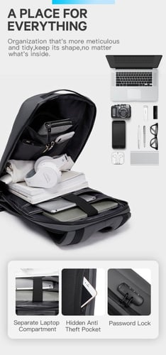 شنطة ظهر بانج ، مقاومة للماء كروس للرجال والنساء أ...