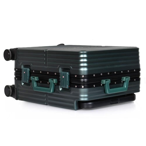 مورانو شنط سفر كبينة الومنيوم بدون سحاب 20 انش أخض...