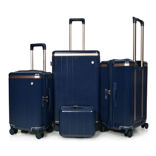 مورانو سبشل طقم شنط سفر فايبر اربع قطع كحلي