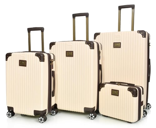 مورانو طقم شنط سفر فايبر 4 قطع