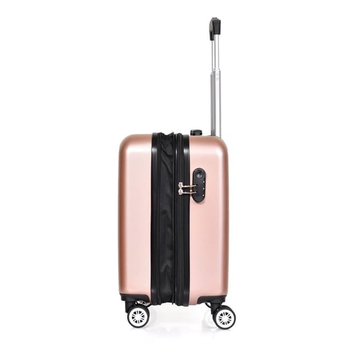 مورانو شنط سفر فايبر 20 أنش كبينة الطائرة روز