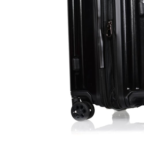 مورانو شنط سفر فايبر 20 أنش كبينة الطائرة أسود