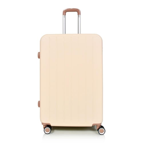 مورانو طقم شنط سفر فايبر اربع قطع بيج كاكي