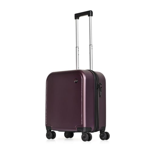 مورانو شنط سفر فايبر 20 أنش كبينة الطائرة عنابي