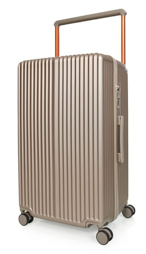 مورانو طقم شنط سفر فايبر يد عريض ثلاثة قطع لون ذهب...