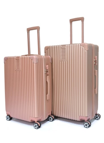 مورانو طقم شنط سفر من الفايبر المضادة للصدمات خفيف...