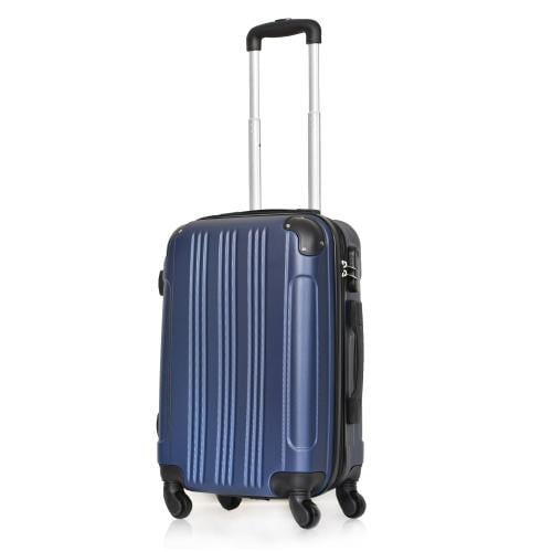 مورانو شنط سفر فايبر 20 أنش كبينة الطائرة أزرق