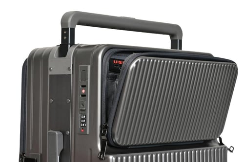 حقيبة سفر من مورانو 20 بوصه (رمادي)