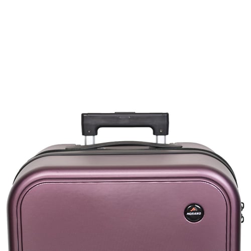 مورانو شنط سفر فايبر 20 أنش كبينة الطائرة عنابي