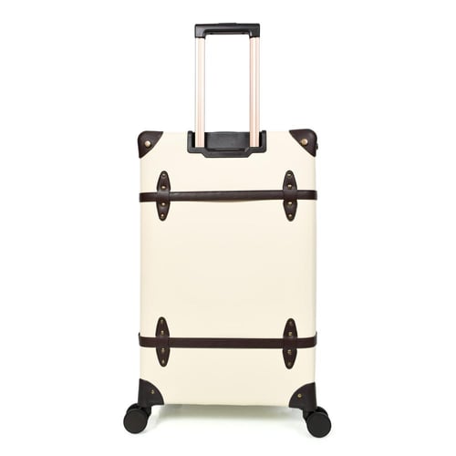 طقم شنط سفر كلاسيك جلد بلكامل مورانو اربع قطع بيج...