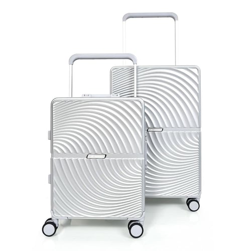 مورانو طقم شنط سفر فاخر قطعتين الامنيوم