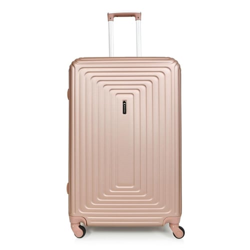 مورانو طقم شنط سفر فايبر 4 قطع روز قولد