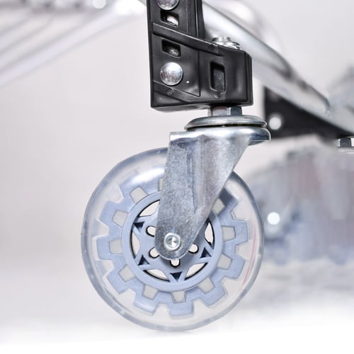 عربة تسوق ورحلات الامنيوم مع عجلات متحركة من موران...