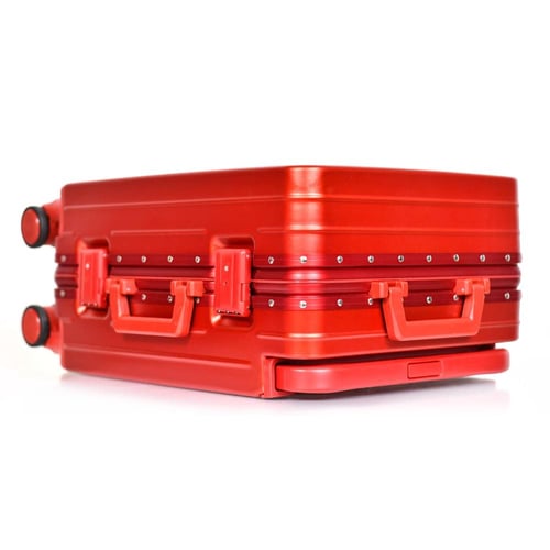 مورانو شنط سفر كبينة الومنيوم بدون سحاب 20 انش أحم...