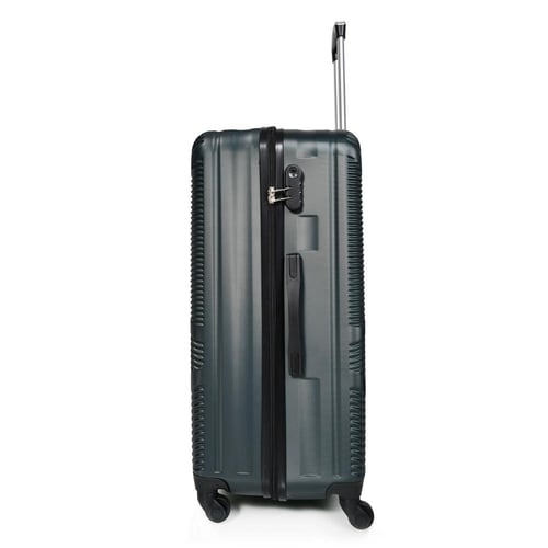 مورانو طقم شنط سفر فايبر 3 قطع مخطط اخضر