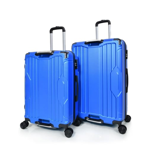 طقم شنط سفر مورانو فايبر بتصميم معينات احادية قوية...