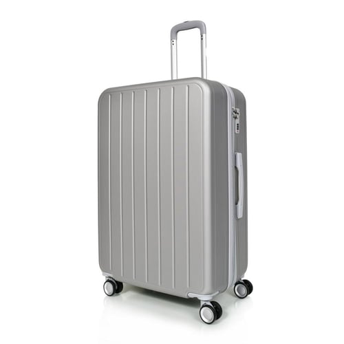 مورانو طقم شنط سفر فايبر اربع قطع سلفر