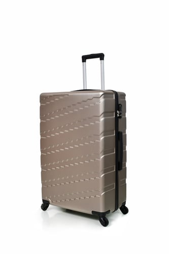 طقم شنط سفر 3 قطع من مورانو بتصميم مموج ذهبي