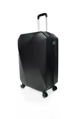 طقم شنط سفر مورانو فايبر بتصميم معين هندسي مكون من...