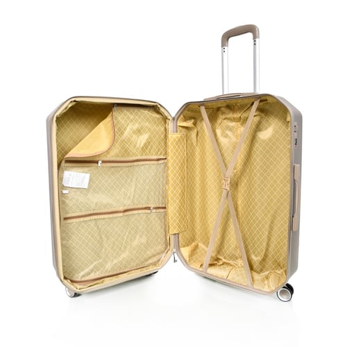 طقم شنط سفر مورانو فايبر بتصميم معين هندسي مكون من...